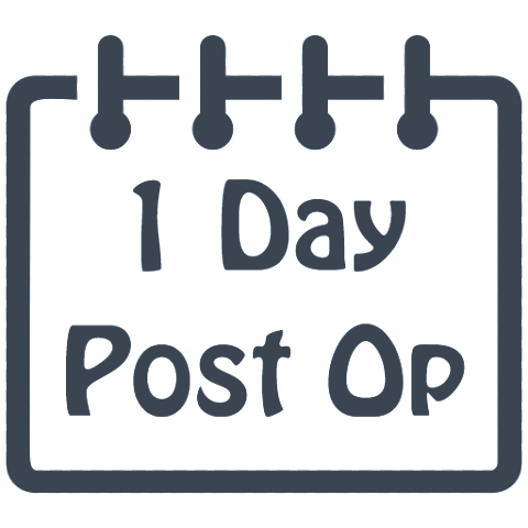 Calf Liposuction Day 1 Post Op