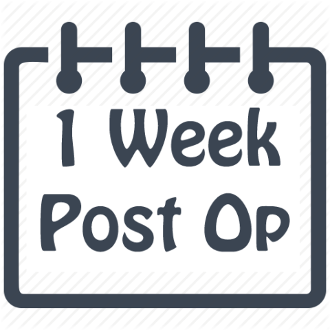 Left Thigh Liposuction - 1 Week Post Op